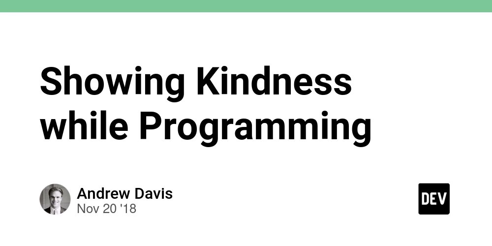 ThePracticalDev's tweet card. Thoughts on showing patience in the software development community