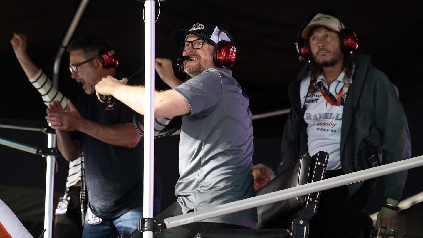 NASCARonNBC's tweet card. Justin Allgaier finished ninth in the team's Cup debut last year at season opener.