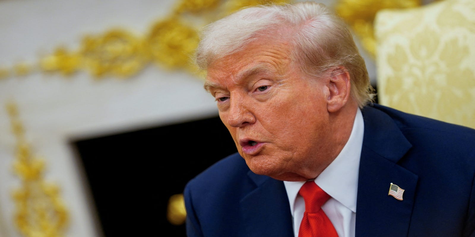 USATODAY's tweet card. A raspy-sounding Donald Trump said he doesn't have a cold but instead developed a hoarse voice from shouting at foreign leaders over trade.