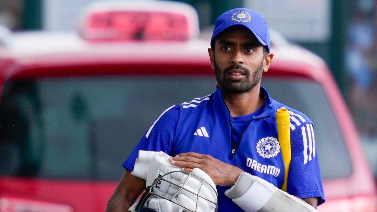 cricketnext's tweet card. Abhimanyu Easwaran opens up about benching during India's England tour, his support system and hopes for an Indian team debut despite tough competition.