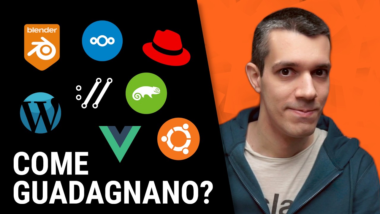 morrolinux's tweet card. €15k AL MESE sviluppando Software Open Source da freelance. Com’è...