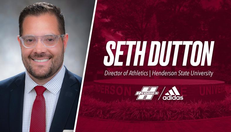smallcollegeath's tweet card. Henderson State University has announced the hiring of Seth Dutton as its new Director of Intercollegiate Athletics.