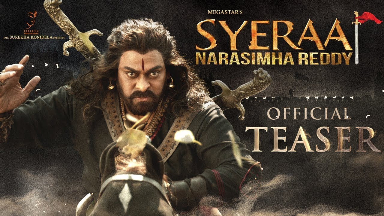 NameisNani's tweet card. Sye Raa Narasimha Reddy First Glimpse | Chiranjeevi | Ram Charan |...