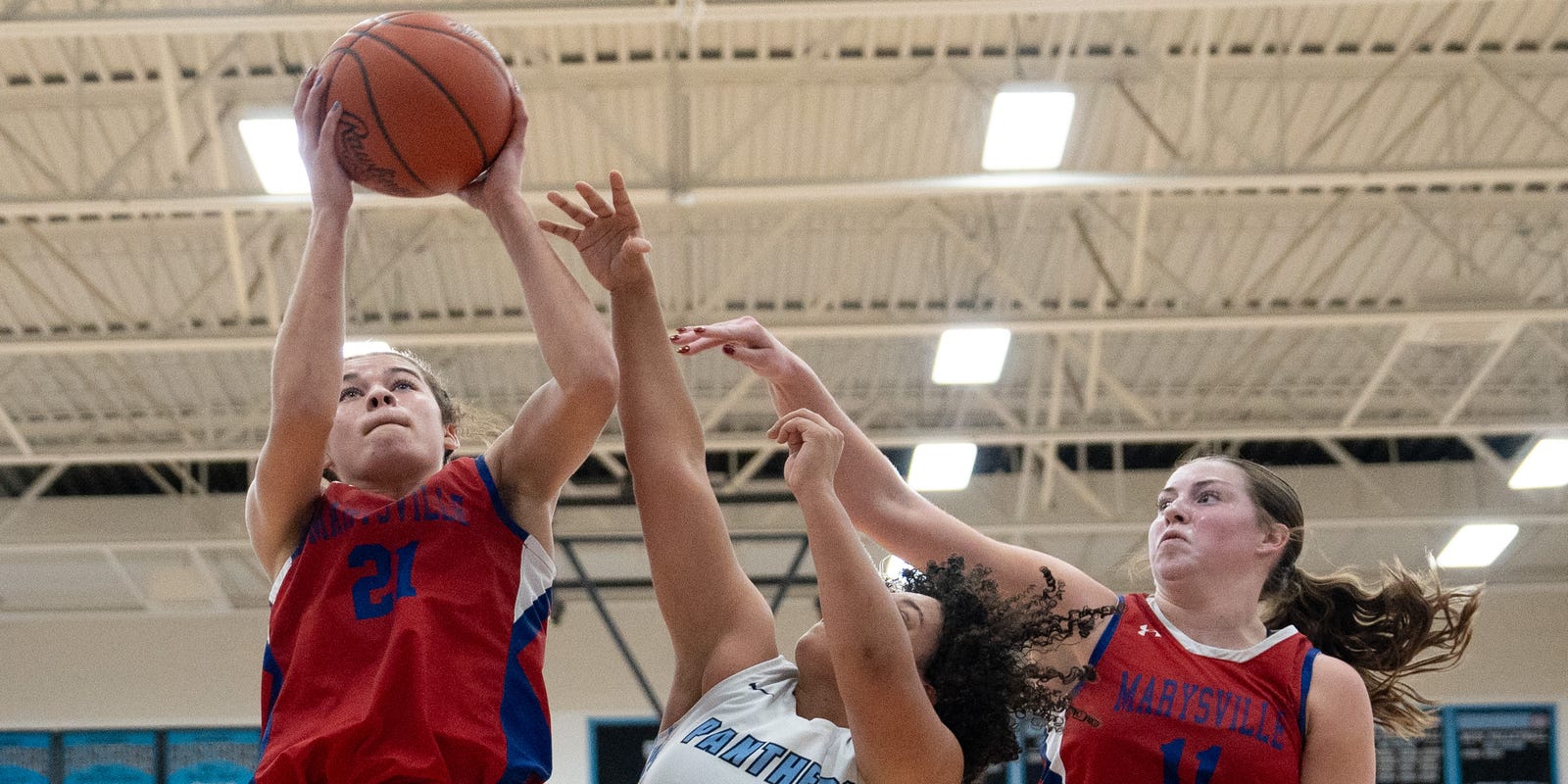 DispatchPreps's tweet card. A standout in basketball and soccer at Marysville, earning all-state honors in both, senior JoJo Eberhart has a few more high school goals to achieve.