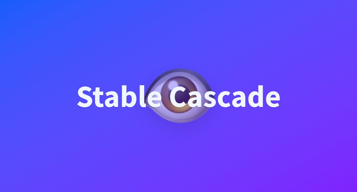 TurboJake's tweet card. Stable Cascade - a Hugging Face Space by multimodalart
