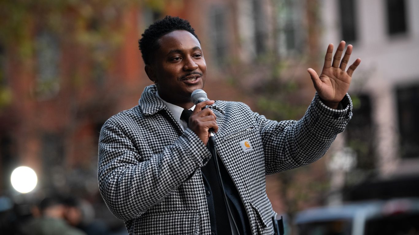 runforsomething's tweet card. The NYC City Council member said in a statement that Democratic leadership is "failing to effectively fight back against Donald Trump."