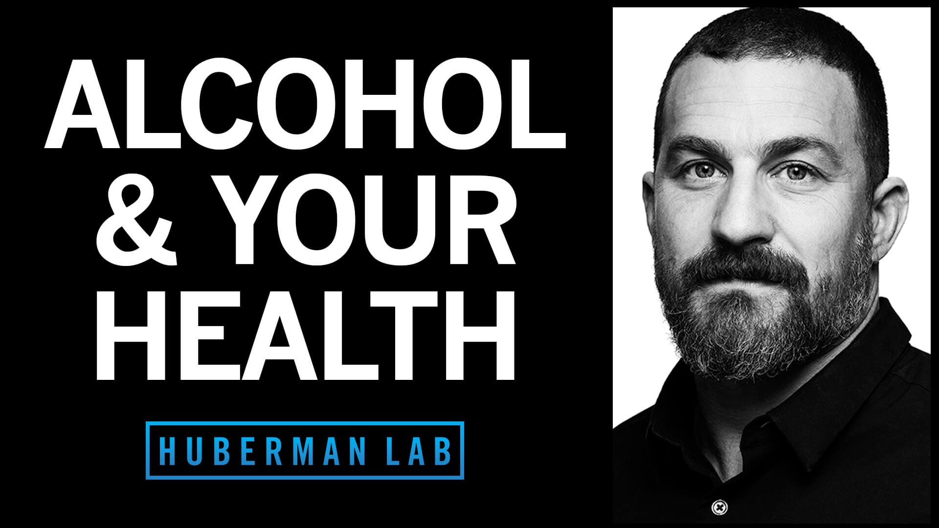 hubermanlab's tweet card. In this episode, learn how alcohol impacts the brain and body over time. Discover tips for making informed health decisions.
