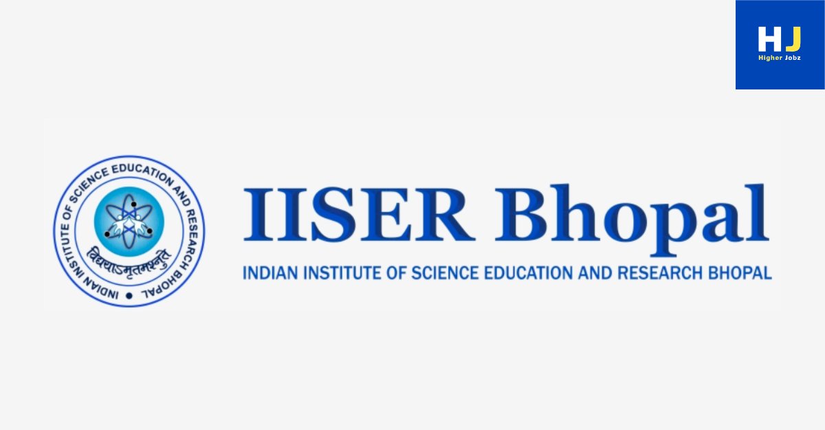 higherjobz's tweet card. Apply for Field Assistant in Humanities & Social Sciences at IISER Bhopal. Conduct gig economy research. Deadline: 5th Nov 2025. Apply now!