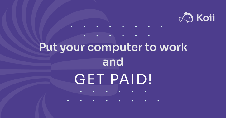 mindfulmojo's tweet card. Koii is a DePIN with nodes that generate passive rewards for node operators so that task operators can source data, storage and compute from the Koii nodes, for use cases such as decentralized...