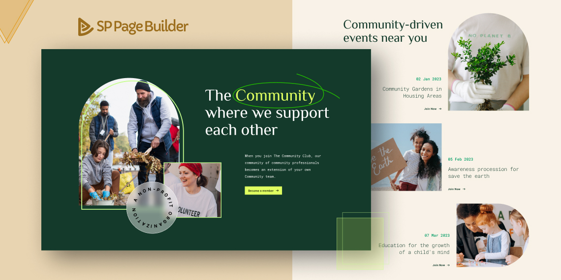 joomshaper's tweet card. Are you leading a community club that prioritizes meeting the needs of its community, like sports clubs, social clubs, holding educational...