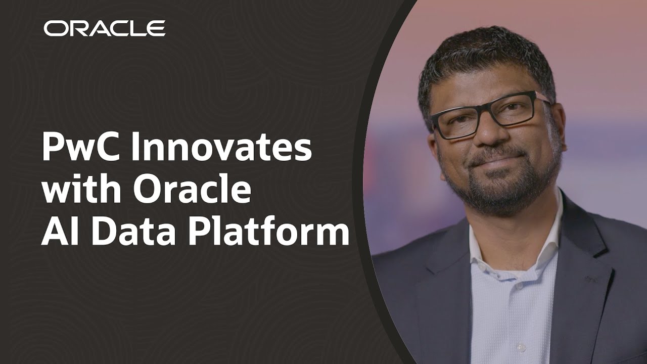 OracleCloud's tweet card. PwC Advances Enterprise AI with Oracle AI Data Platform