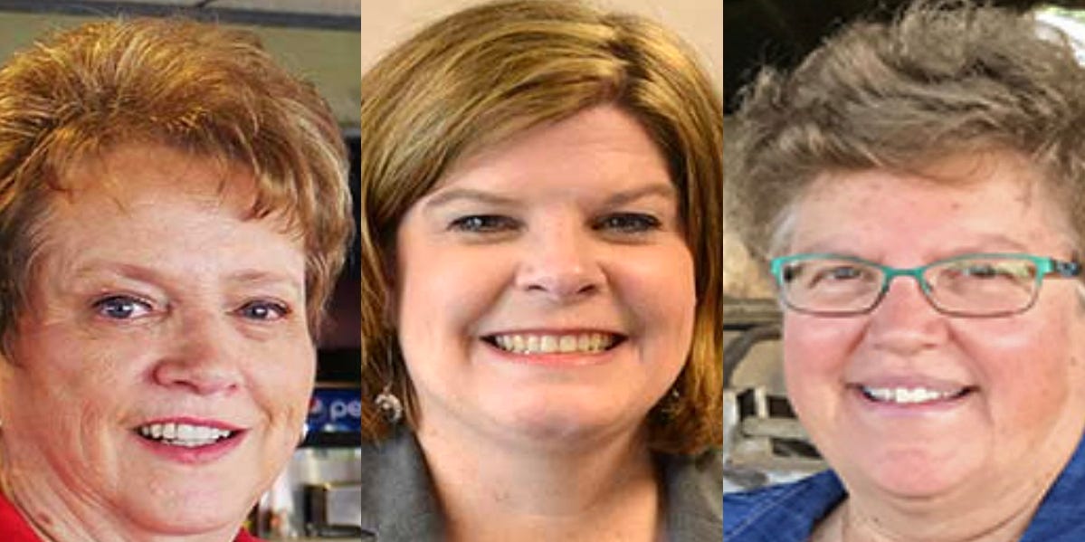 MollyBeck's tweet card. Holdovers are emboldened to stay since the state Supreme Court ruled it's OK for political appointees to continue serving beyond their terms.