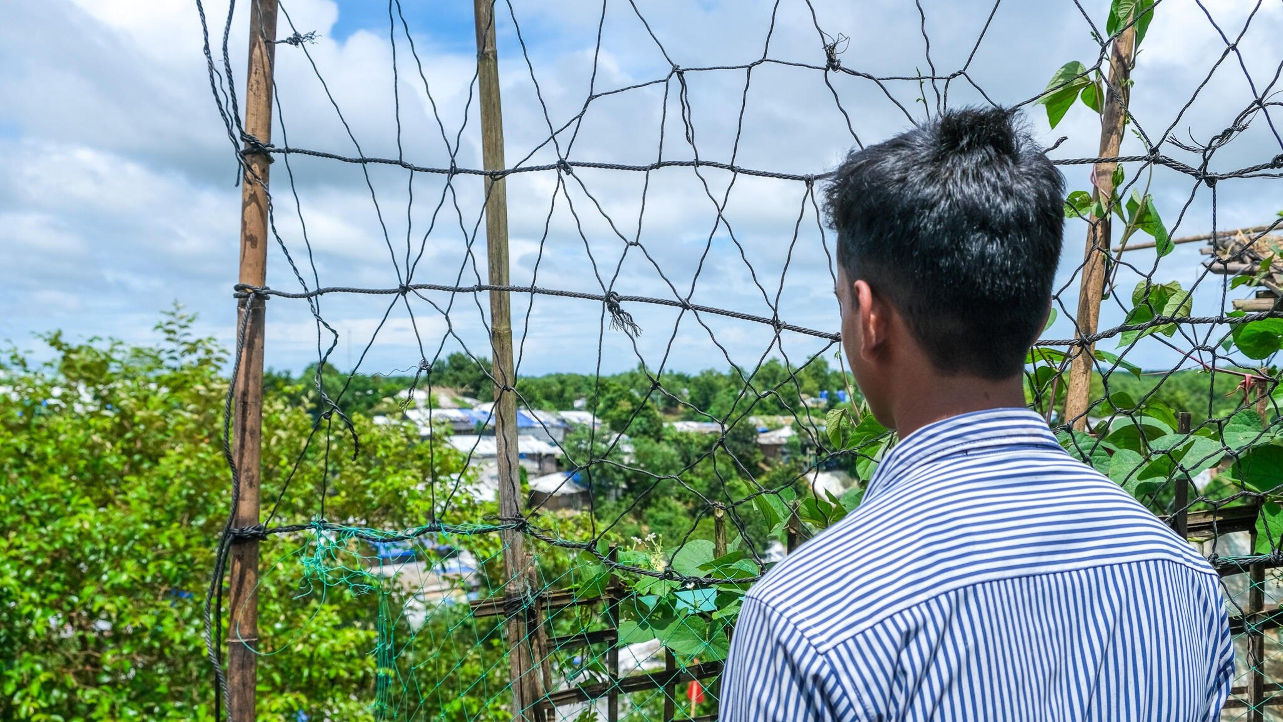 Mainul_NRC's tweet card. Abu was only 10 when he and his family fled Myanmar in 2017. Eight years on, he reflects on his life as a refugee and his hopes and fears for the future.