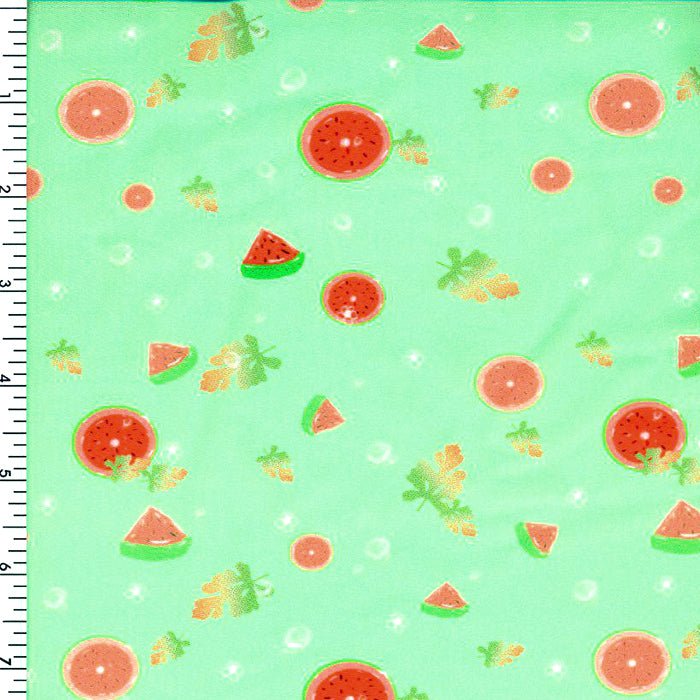 spandexbyyard's tweet card. Get fresh and vibrant with SP-NP2726 Fruit Punch fabric. Perfect for sundresses, swimwear, activewear, and more with a playful fruit-inspired print and matte finish.