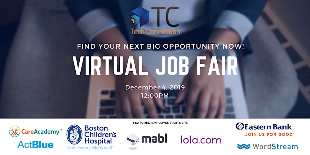 _TechConnect_'s tweet card. Find your next big career opportunity at The Tech Connection's virtual job fair!