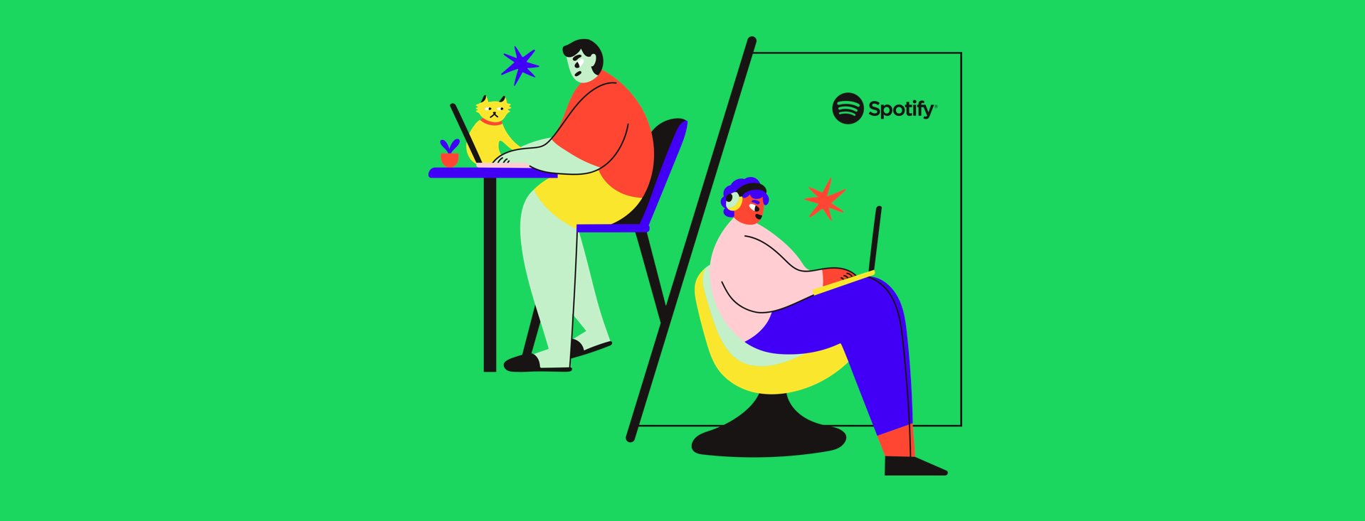 SpotifyNews's tweet card. The future of how we work has been a popular topic inside the walls of Spotify for a while now. Our leadership team has long championed the idea that digitalization and globalization are massive...