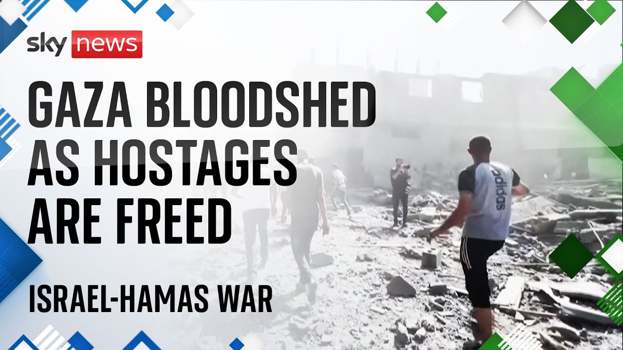 LEJFORCONGRESS's tweet card. More than 200 Palestinians killed as four Israeli hostages are...