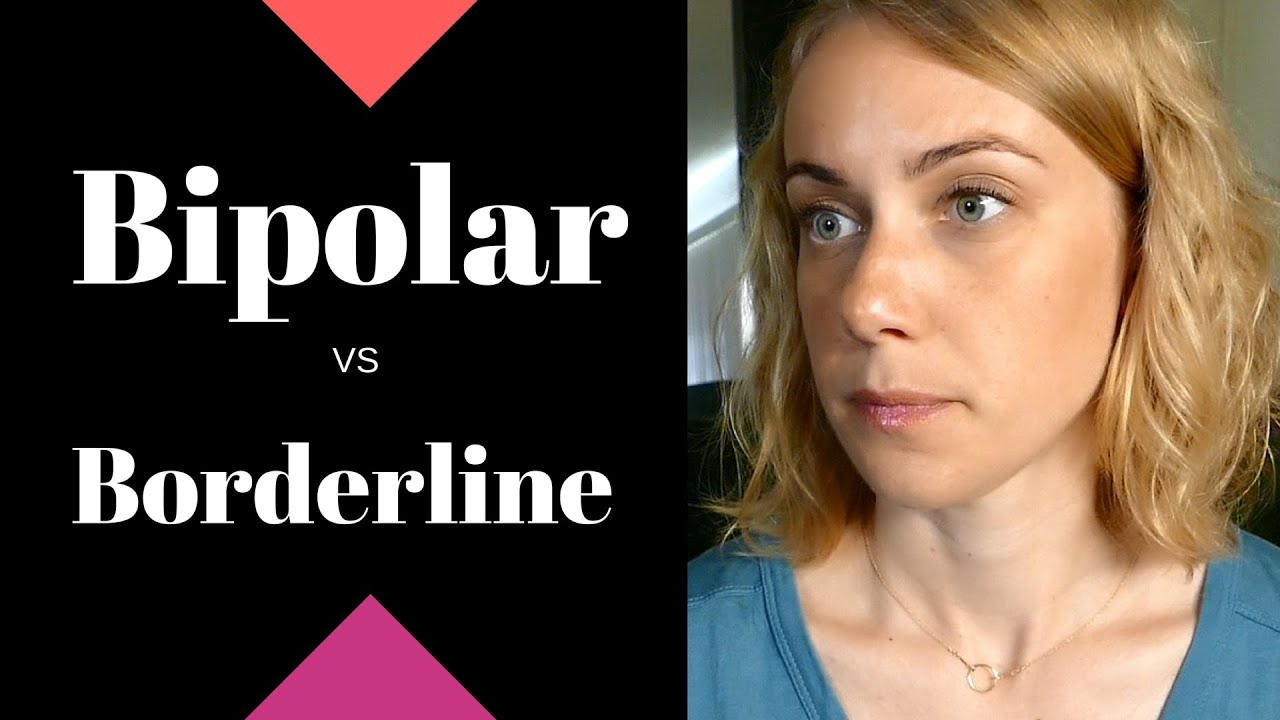 ForBipolarAware's tweet card. BIPOLAR vs BORDERLINE