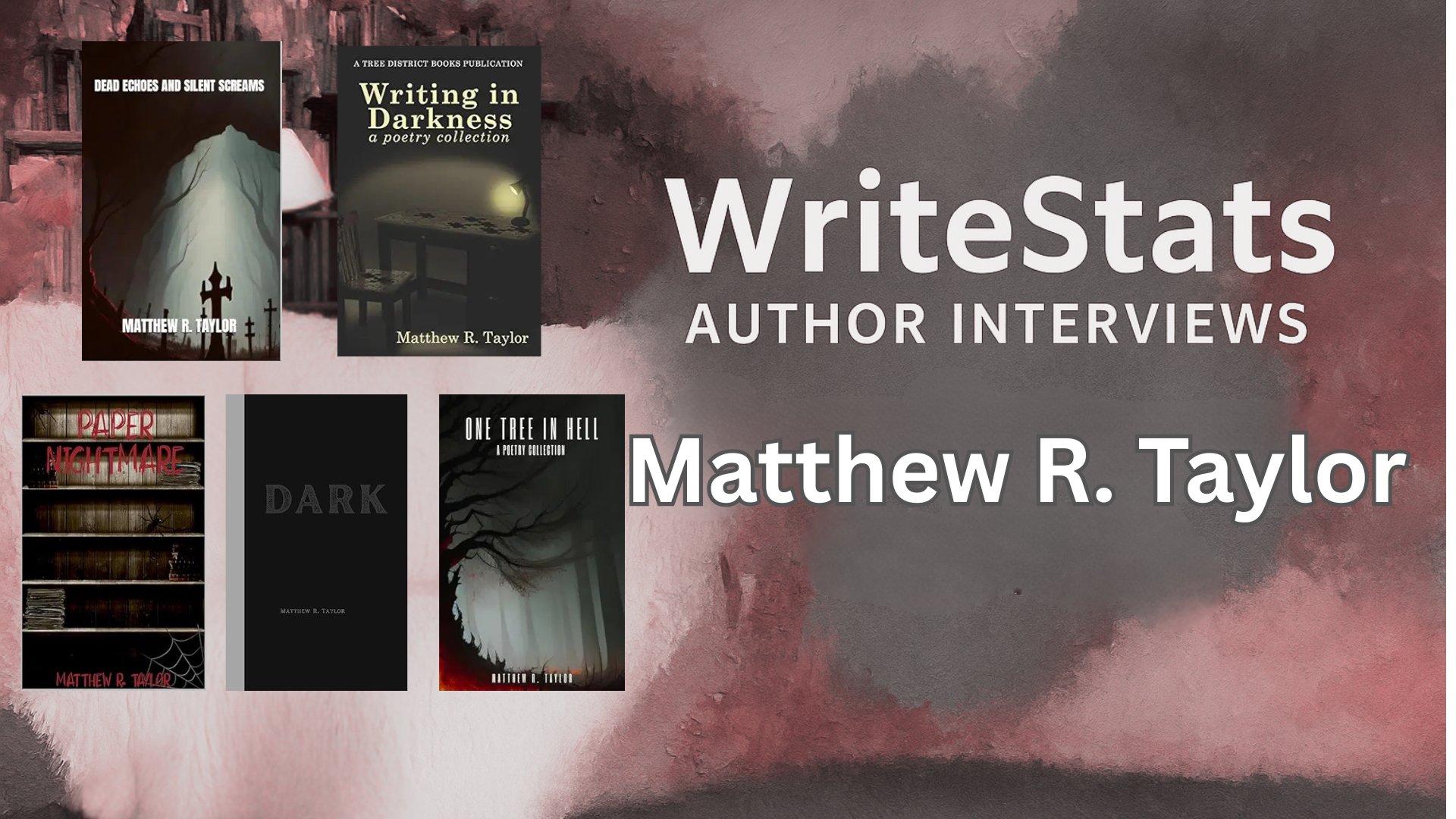 Write_Stats's tweet card. When it comes to storytelling born from both darkness and determination, few authors embody that duality like Matthew R. Taylor.