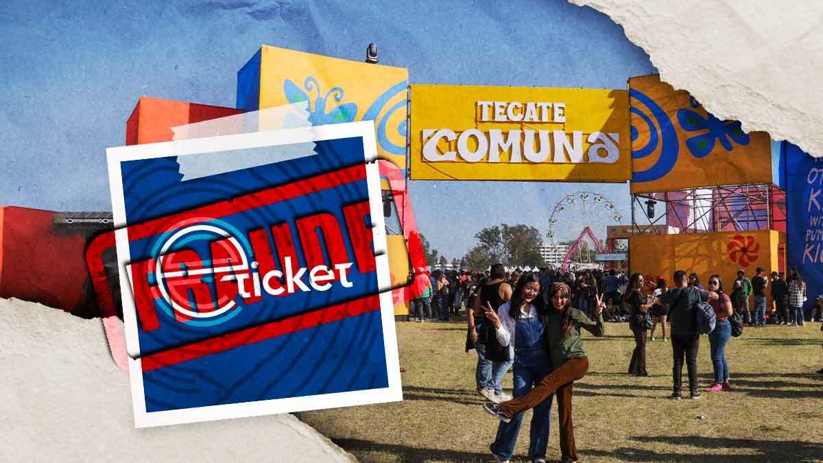 CentralPuebla's tweet card. Asistentes al Tecate Comuna 2025 acusaron a la empresa e-Ticket por supuesto fraude con boletos clonados, por lo que no pudieron ingresar.