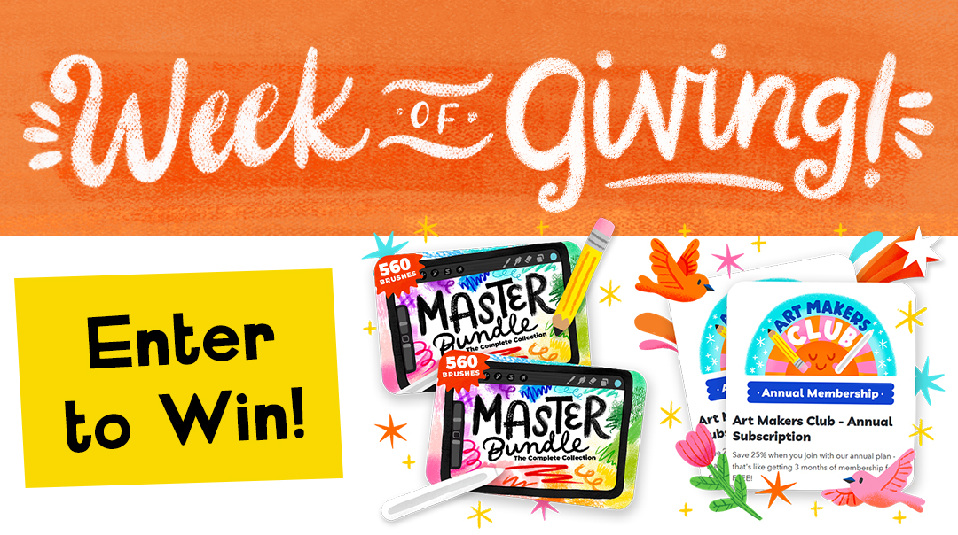 arteach13's tweet card. Enter for a chance to win your choice of an Art Maker’s Club annual membership or the Bardot Brush Master Bundle. If you win, you also get a second prize to gift to a friend!Complete as many entry...