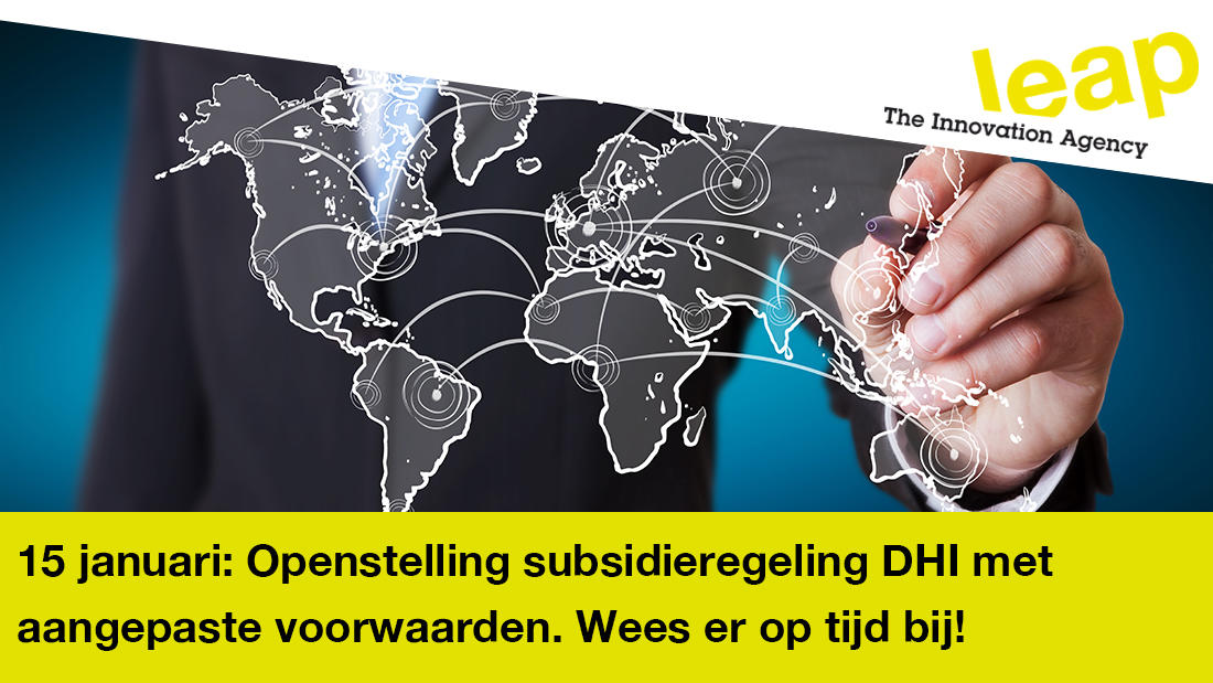 Leap_Innovation's tweet card. Als MKB-onderneming export aan het uitbreiden? Nieuwe buitenlandse markten aan het verkennen? De Nederlandse overheid helpt je met een mooie subsidie! Neem gerust contact met ons op om de mogelijkh...