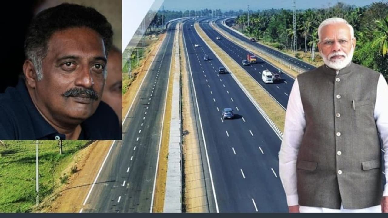 AsianetNewsSN's tweet card. ಬೆಂಗಳೂರು ಮೈಸೂರು ಎಕ್ಸ್‌ಪ್ರೆಸ್‌ವೇ ರಸ್ತೆಯನ್ನು ಜನರ ತೆರಿಗೆ ಹಣದಿಂದಲೇ ನಿರ್ಮಿಸಲಾಗಿದ್ದು, ಈಗ ಟೋಲ್‌ ಸಂಗ್ರಹವನ್ನು ಯಾಕೆ ಮಾಡಲಾಗುತ್ತಿದೆ ಎಂದು ನಟ ಪ್ರಕಾಶ್‌ರಾಜ್‌ ಆಕ್ರೋಶ ವ್ಯಕ್ತಪಡಿಸಿದ್ದಾರೆ.