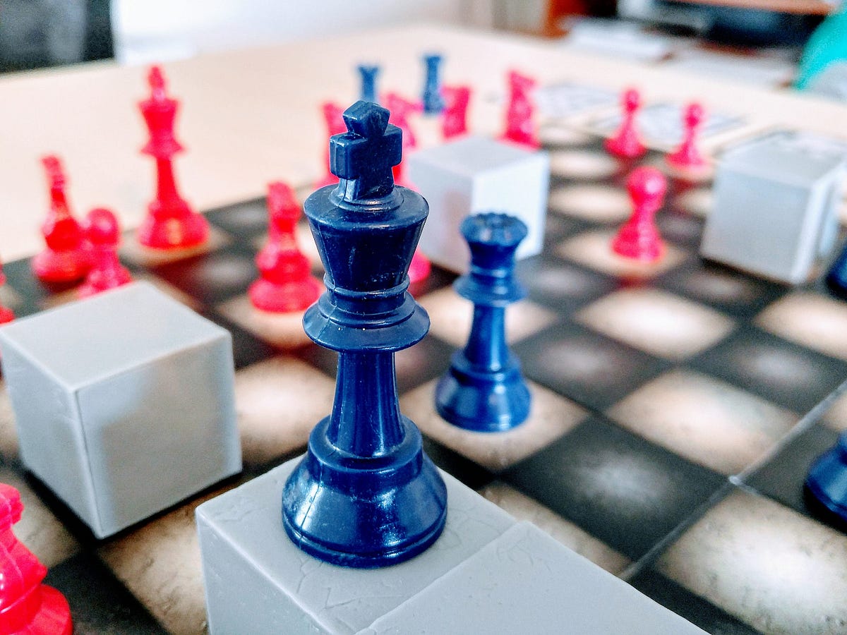 _TheUglyMonster's tweet card. You can never take chess variants too far