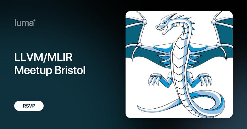 graphcoreai's tweet card. Join us for the inaugural LLVM Project Meetup in Bristol, a fantastic opportunity to connect with fellow developers and dive into the world of LLVM! We're…