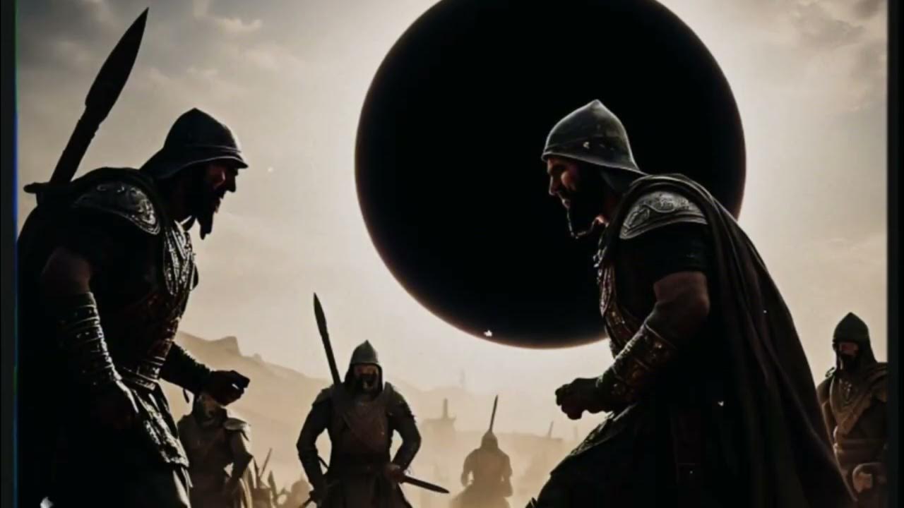 HelpfulThink's tweet card. What Ancient Armies Knew About SOLAR ECLIPSES