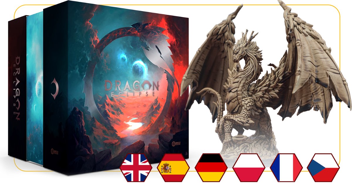 SplitableInf's tweet card. Enter a magical world of mythical beasts and ancient dragons in Dragon Eclipse, the exciting new board game for 1-2 players! Uncover the secrets of the eclipse that changed everything and discover...