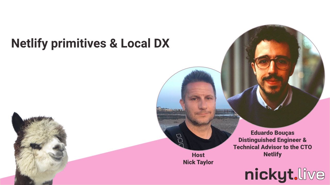 Netlify's tweet card. Netlify Primitives and Local DX