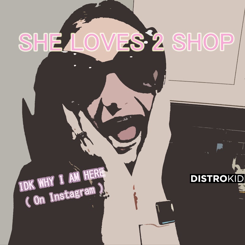 Graphician's tweet card. Stream and Save IDK WHY I AM HERE (On Instagram) - Distributed by DistroKid