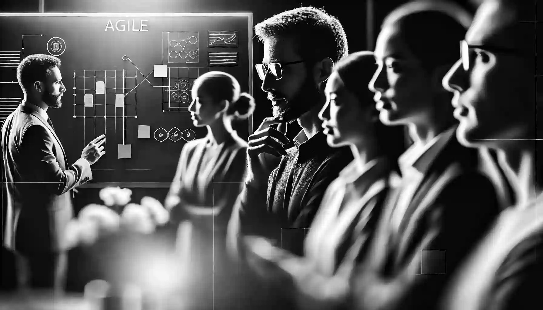 Agilistin's tweet card. Scrum has three roles: the product owner, the scrum master, and the development team members. They are the Agile Team. They are Agilist.in!