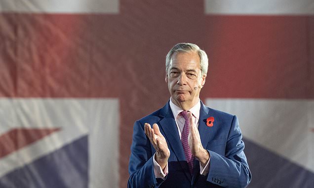 Nigel_Farage's tweet card. Nigel Farage will demand that Rachel Reeves avoid increasing taxes at the Budget by imposing major spending cuts to prioritise British citizens instead.