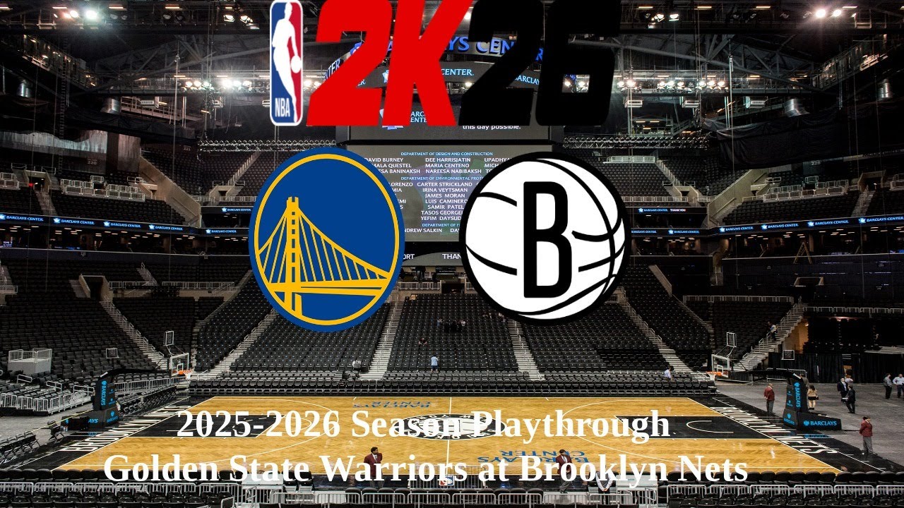 VDubProductions's tweet card. NBA2K26 |2025-26 Season Playthrough |Golden State Warriors (17-15) at...