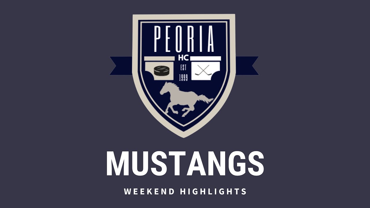 PeoriaMustangs's tweet card. Peoria Mustangs Highlights from 11/21 & 11/22 vs Wausau Cyclones.