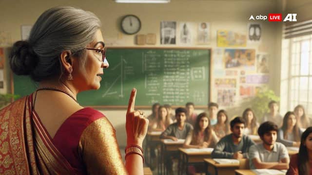 ABPNews's tweet card. MP Schools News: मध्य प्रदेश में माध्यमिक और प्राथमिक शिक्षकों के करीब 79 हजार पद खाली हैं. ज्यादातर गांवों के स्कूलों में टीचर के पद खाली पड़े हैं.