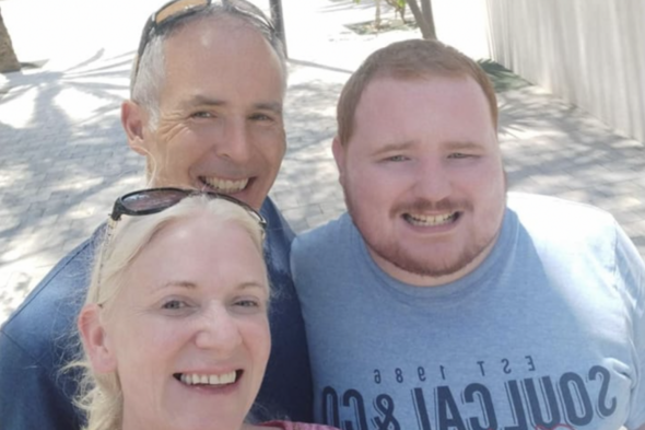 AddressingLife's tweet card. Parents Mark O’Connor, a disabilities sector manager, and Louise Doherty O’Connor, a qualified nurse, were killed alongside their son Evan (27).