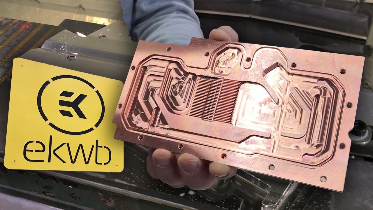 Interpreter_wl's tweet card. EKWB Factory Tour (re-upload) - See How Water Blocks Are Made! |...