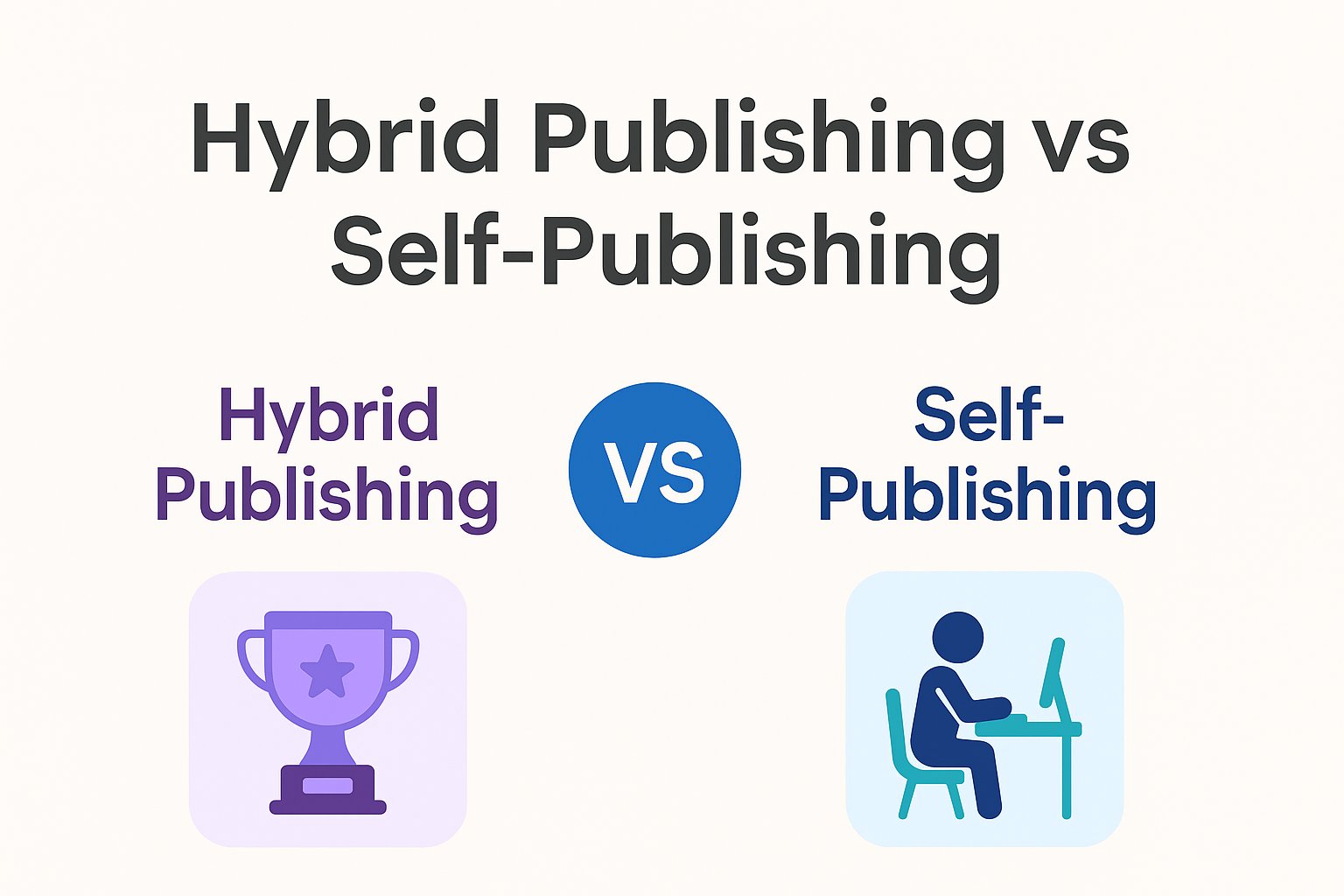 Write_Stats's tweet card. For authors today, the question of hybrid publishing vs self-publishing has become one of the most important choices in the