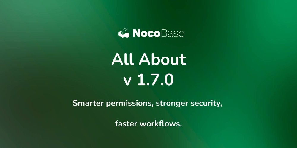 prod42net's tweet card. Originally published at https://www.nocobase.com/en/blog/nocobase-1-7-0. New Feature ...