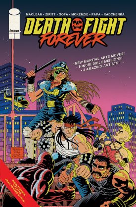 ImageComics's tweet card. Bestselling creator Andrew MacLean is back with an all-new action/comedy co-created with gonzo artist Alexis Ziritt ( Space Riders ) titled, Death Fight Forever . This five issue miniseries is set to...