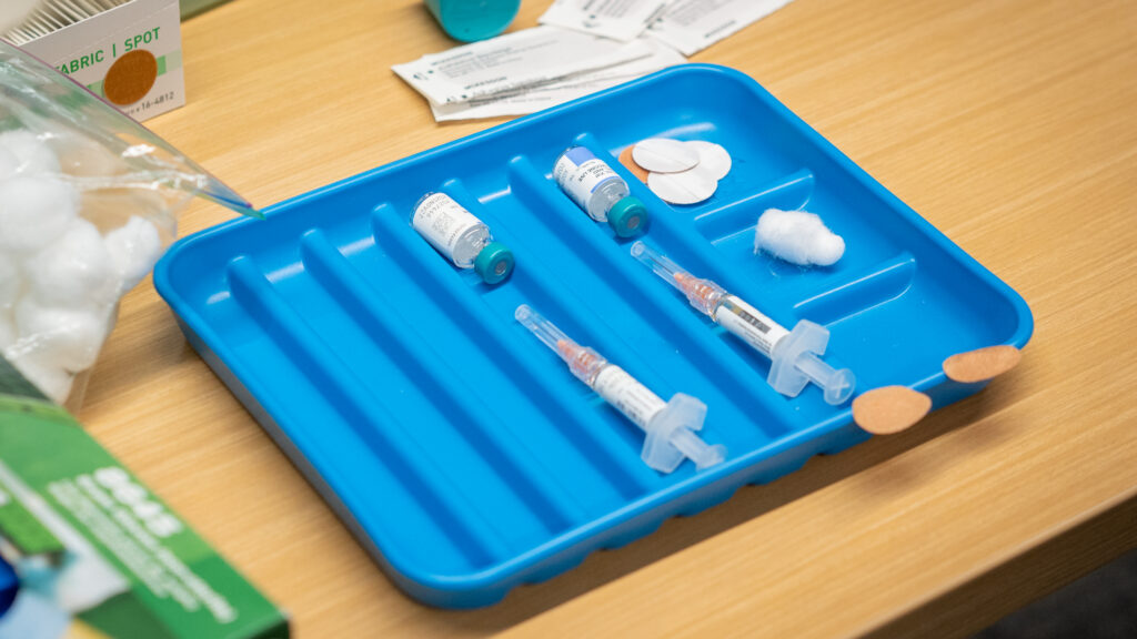 statnews's tweet card. There's no evidence that breaking up the MMR shot would make the immunization safer or more effective.