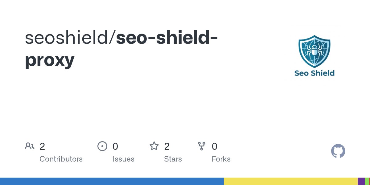 ersinkoc's tweet card. Contribute to seoshield/seo-shield-proxy development by creating an account on GitHub.