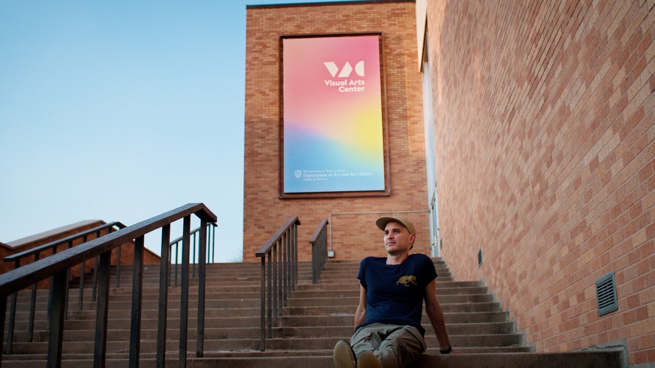 michaelmorandom's tweet card. Art Made by A Human I TED & POSCA Artist Residency 2025: Lope...