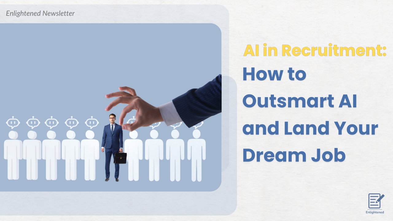 Enlightenedlcs's tweet card. Discover how to outsmart AI-driven recruitment with ATS-proof resumes, job search automation, and career coaching. Be ahead in today’s tech-powered hiring game