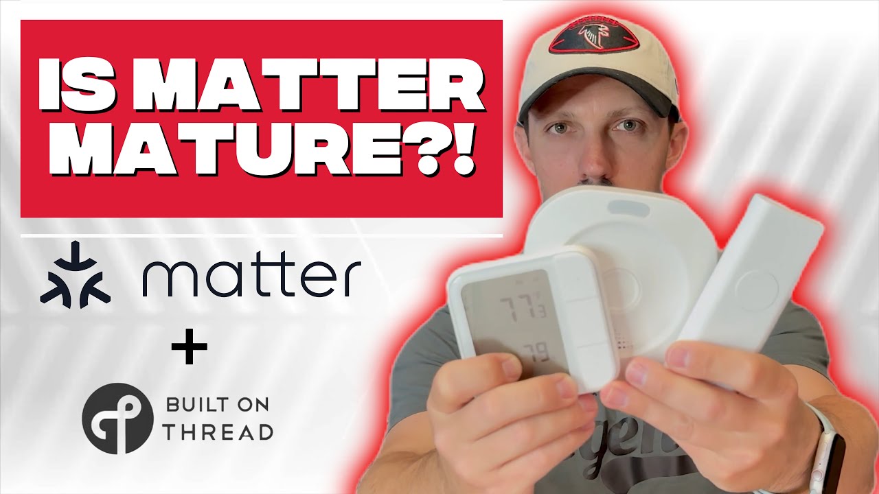 TheThreadGroup's tweet card. Is Matter Mature ?! - 3 new smart home devices that make me think so!
