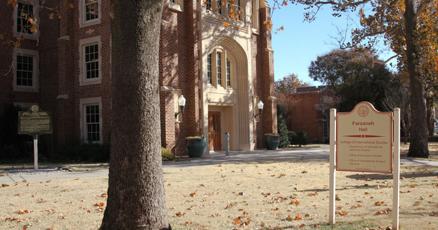 OUDaily's tweet card. U.S. Immigration and Customs Enforcement reportedly arrested an OU professor at Will Rogers International Airport Saturday.