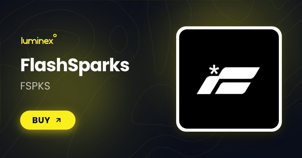 fspk_spark's tweet card. Trade Spark assets on Luminex - The leading Spark Launchpad.